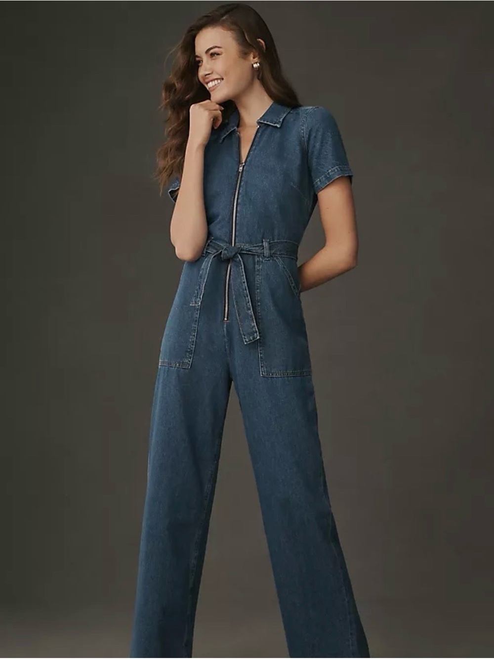 Anthropologie Collette Denim Jumpsuit ✨